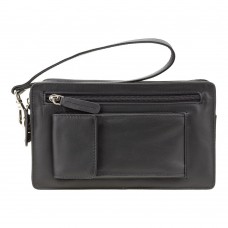 Барсетка мужская Visconti 18233 Wrist Bag (Black) - Royalbag Фото 2