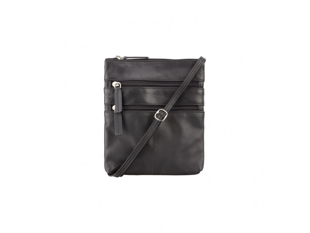Сумка Visconti 18606 Slim Bag (Black) - Royalbag Фото 1