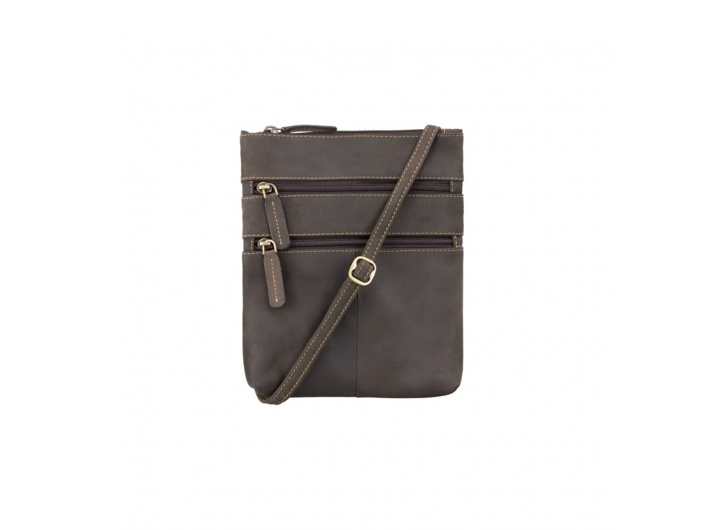 Сумка Visconti 18606 Slim Bag (Oil Brown) - Royalbag Фото 1