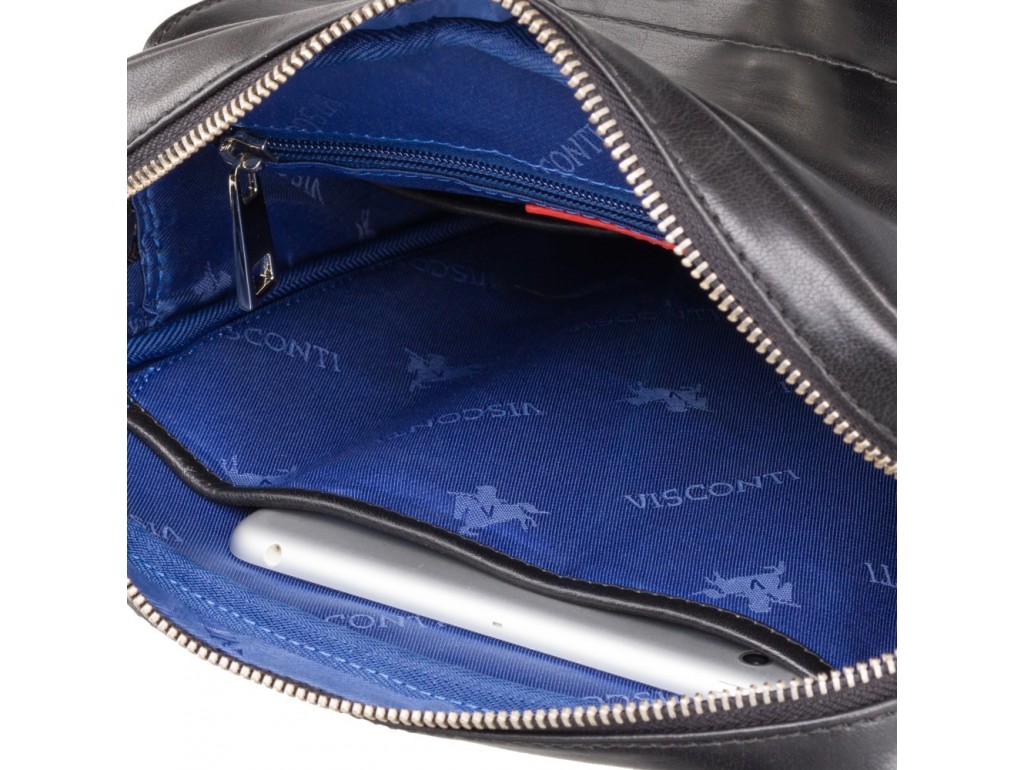 Сумка мужская Visconti ML36 Vesper A5 (Black) - Royalbag
