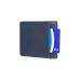 Кошелек мужской Visconti PLR72 Segesta c RFID (Steel Blue-Orange) - Royalbag Фото 3