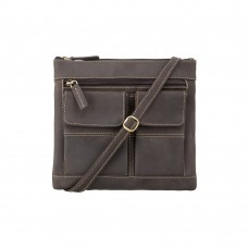 Сумка Visconti 18608 Slim Bag (Oil Brown) - Royalbag Фото 2