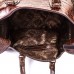 Сумка дорожная кожаная Desisan 506-119 коричневый кроко - Royalbag Фото 6