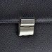 Портфель кожаный Desisan 216-011 черный флотар - Royalbag Фото 5