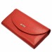 Кошелек женский кожаный Desisan 733-4 красный флотар - Royalbag Фото 5