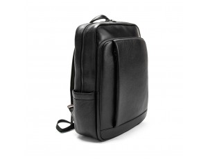 Шкіряний чорний рюкзак Tiding Bag A25F-8528-3A - Royalbag