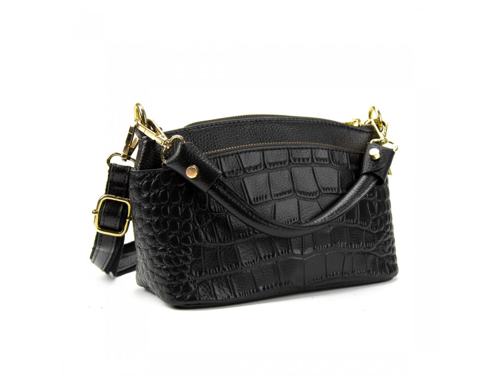 Жіноча стильна сумка через плече з натуральної шкіри Olivia Leather A25F-W-1309A - Royalbag Фото 1