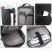 Великий текстильний чорний рюкзак Confident ANT02-2021-2A - Royalbag Фото 10