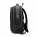 Великий текстильний чорний рюкзак Confident ANT02-2021-2A - Royalbag Фото 4