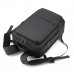 Великий текстильний чорний рюкзак Confident ANT02-2021-2A - Royalbag Фото 14