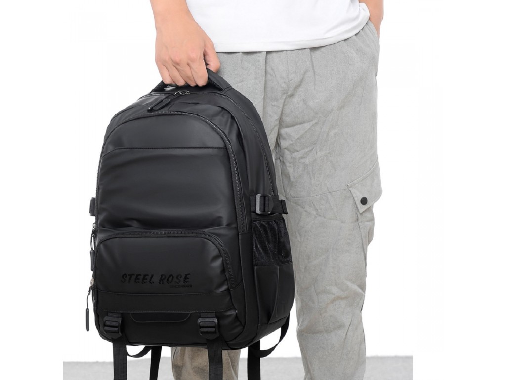 Вместительный мужской рюкзак Confident AT01-T-8936A - Royalbag