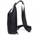Сумка-слинг текстильная черного цвета Confident AT01-T-899-9A - Royalbag Фото 8