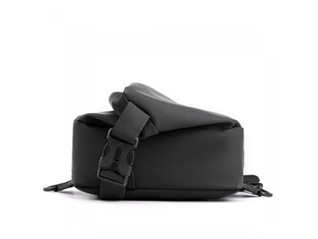 Сумка слінг текстильна чорного кольору Confident AT05-T-413A - Royalbag