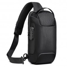 Мужской текстильный рюкзак на одно плечо Confident AT06-T-9530A - Royalbag