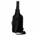 Текстильна сумка-слінг чорного кольору Confident AT08-2113A - Royalbag Фото 6