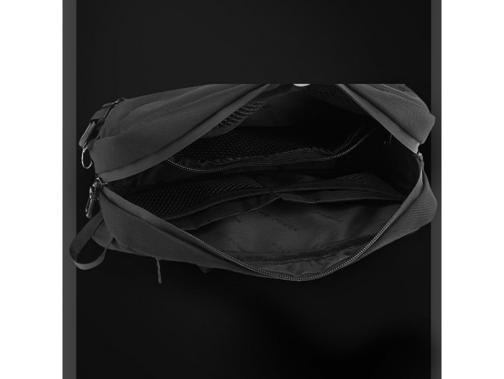 Класична текстильна сумка на пояс Confident AT08-2121A - Royalbag
