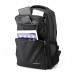 Текстильний чорний рюкзак Confident AT08-3408A - Royalbag Фото 7