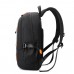 Большой текстильный черный рюкзак Confident AT08-5607A - Royalbag Фото 5