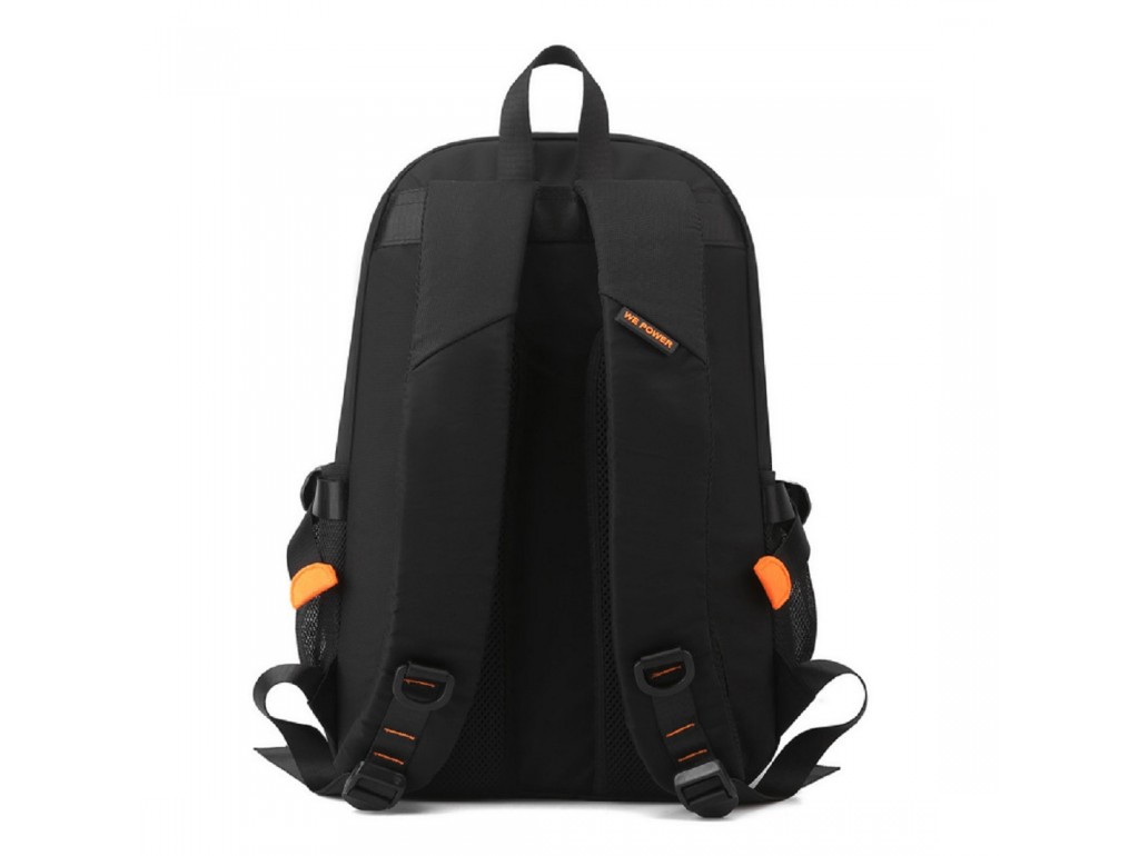 Большой текстильный черный рюкзак Confident AT08-5607A - Royalbag