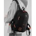 Большой текстильный черный рюкзак Confident AT08-5607A - Royalbag Фото 3