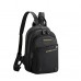 Вместительный текстильный черный рюкзак Confident AT08-6800A - Royalbag Фото 7