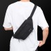 Классическая текстильная сумка на пояс черная Confident AT09-20516A - Royalbag Фото 3