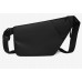Стильная черная текстильная сумка на пояс Confident AT09-T-23343A - Royalbag Фото 4