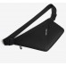 Стильная черная текстильная сумка на пояс Confident AT09-T-23343A - Royalbag Фото 7