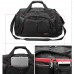 Текстильная черная дорожная сумка Confident AT12-T-55555A - Royalbag Фото 9