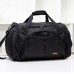 Текстильная черная дорожная сумка Confident AT12-T-55555A - Royalbag Фото 4