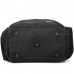 Текстильная черная дорожная сумка Confident AT12-T-55555A - Royalbag Фото 5