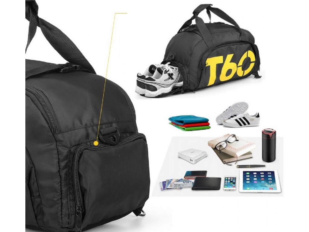 Тканинна спортивна сумка-рюкзак Confident AT12-T-T60A - Royalbag