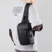 Каркасна сумка слінг чорна Confident ATN01-T-X2032A - Royalbag Фото 9