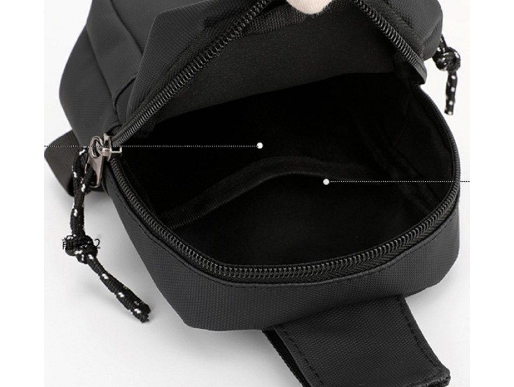 Чоловіча текстильна сумка слінг Confident ATN02-2041A - Royalbag
