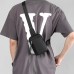 Мужская текстильная сумка слинг Confident ATN02-2041A - Royalbag Фото 7