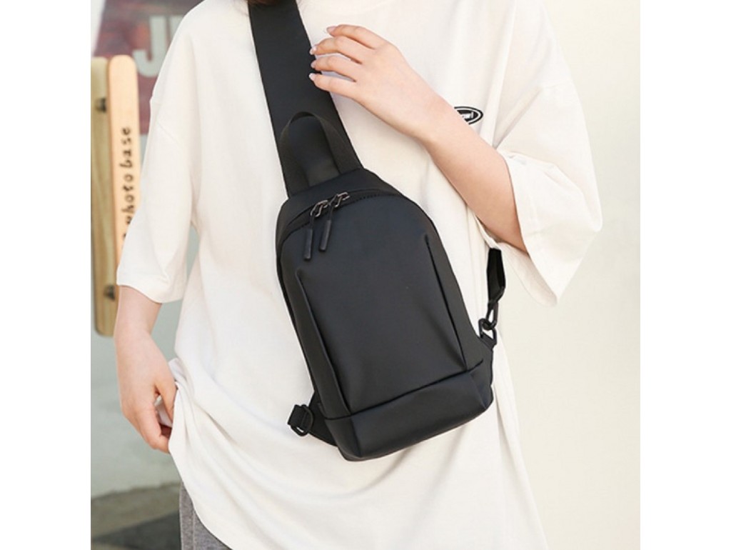 Текстильна чоловіча сумка через плече Confident ATN02-233A - Royalbag