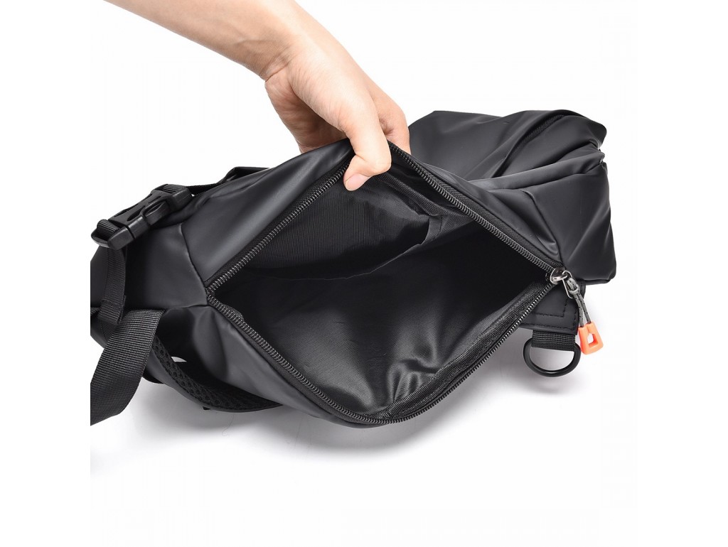 Текстильна чоловіча сумка через плече Confident ATN02-6013A - Royalbag