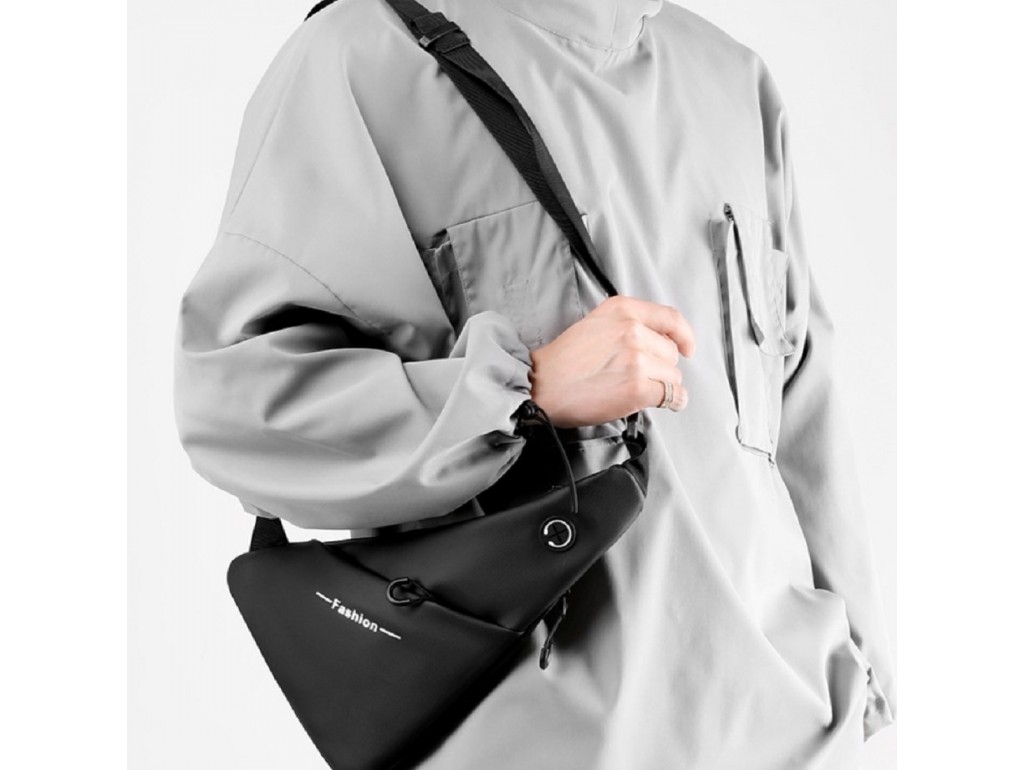 Текстильна чоловіча сумка через плече Confident ATN02-6675A - Royalbag