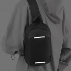 Стильная мужская текстильная сумка слинг Confident ATN02-680A - Royalbag