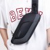 Текстильная сумка слинг черного цвета Confident ATN02-88042A - Royalbag Фото 3