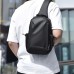 Текстильная сумка слинг черного цвета Confident ATN02-S039A - Royalbag Фото 11