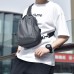 Текстильная сумка слинг черного цвета Confident ATN02-S039A - Royalbag Фото 3