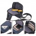 Зручна чоловіча текстильна сумка слінг Confident ATN02-T-HS9006A - Royalbag Фото 3