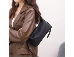Женская черная маленькая сумка Olivia Leather B24-W-2032A - Royalbag