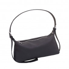 Жіноча чорна маленька чорна сумка Olivia Leather B24-W-2032A - Royalbag Фото 2