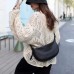 Женская черная маленькая сумка Olivia Leather B24-W-6599A - Royalbag Фото 3