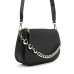 Елегантна шкіряна сумочка з ланцюжком Olivia Leather B24-W-99130A - Royalbag Фото 7