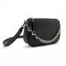 Елегантна шкіряна сумочка з ланцюжком Olivia Leather B24-W-99130A - Royalbag Фото 5
