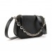 Елегантна шкіряна сумочка з ланцюжком Olivia Leather B24-W-99130A - Royalbag Фото 4