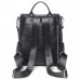 Жіночий чорний шкіряний рюкзак Olivia Leather F-FL-NWBP27-011A - Royalbag Фото 5